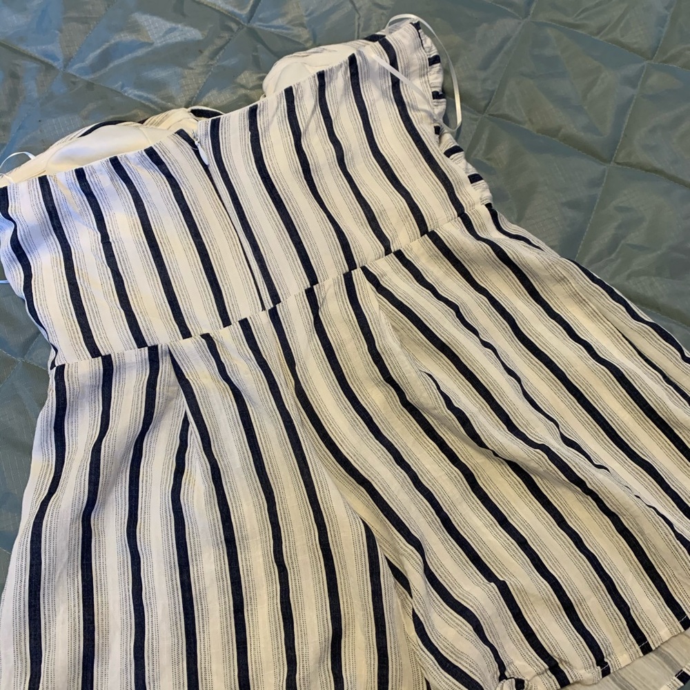 Striped Romper - Picture 2 of 4